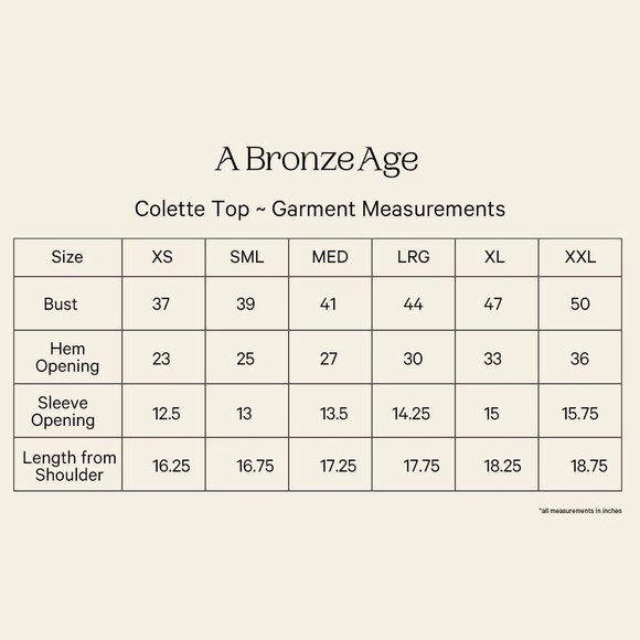 *TRADED* BNWOT A Bronze Age Colette Top - Picture 6 of 6